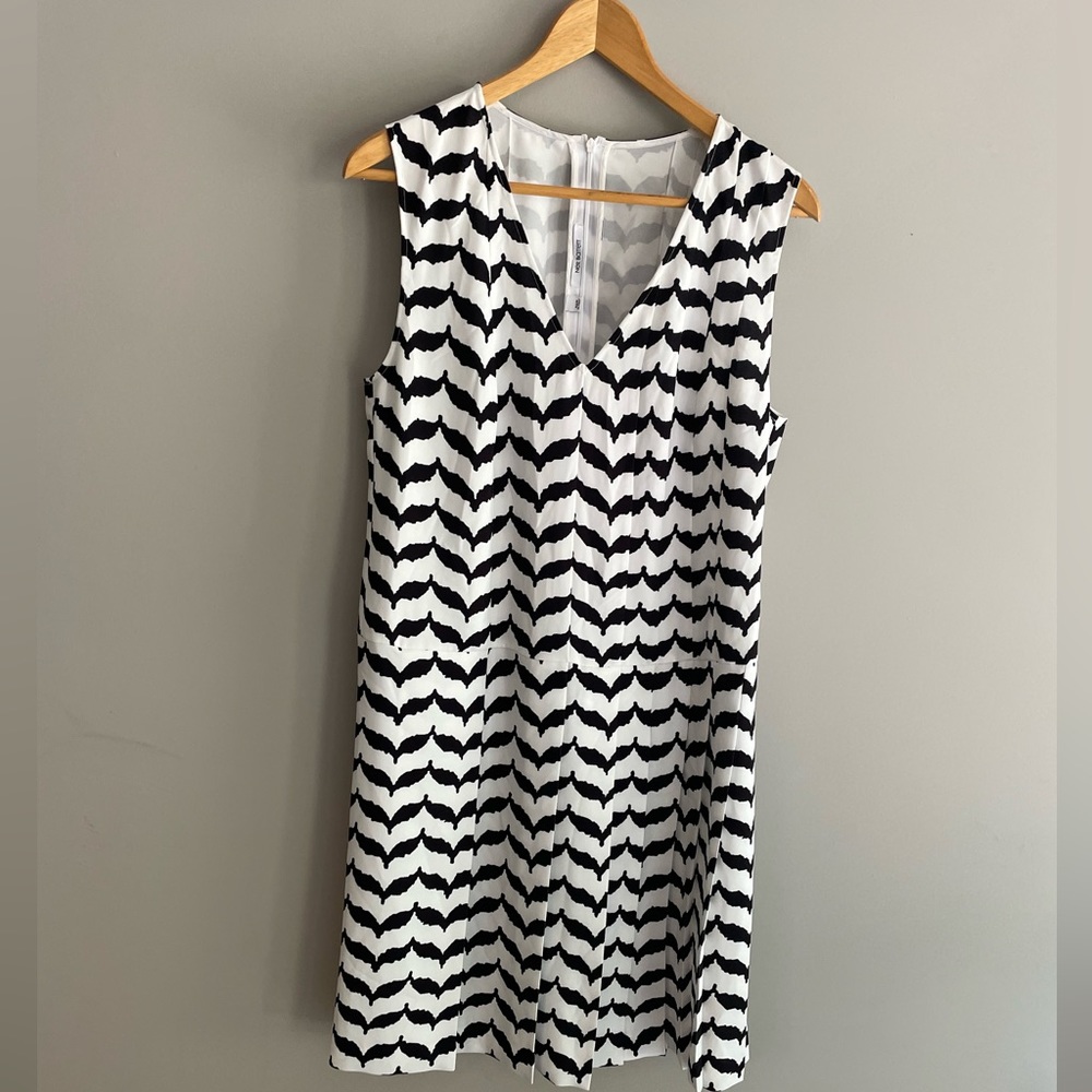 Neil Barrett abstract dress